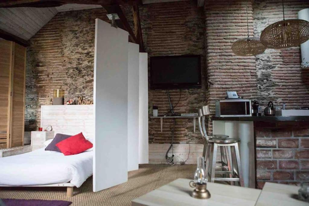 Loft Charmant Dans Le Centre Historique Nantes Kültér fotó